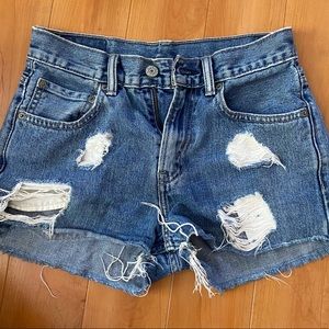 Vintage Levi denim shorts